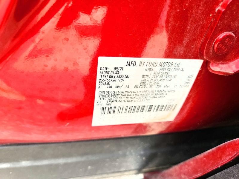 2021 FORD EXPLORER XLT 12