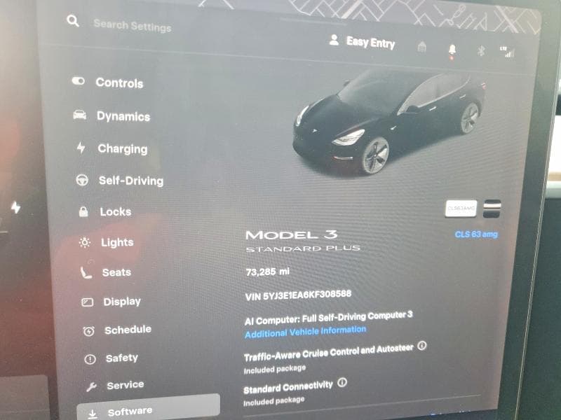 2019 TESLA MODEL 3 9