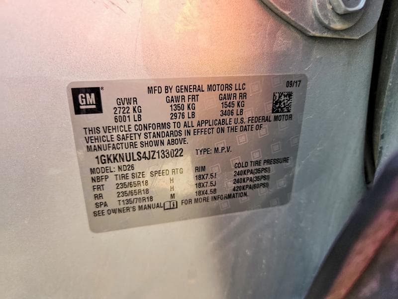 2018 GMC ACADIA SLT-1 13