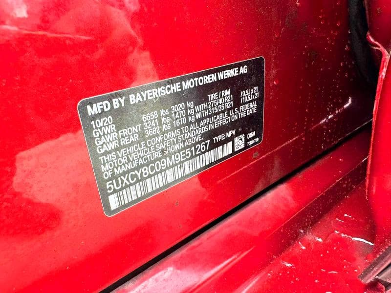 2021 BMW X6 M50I M50I 10