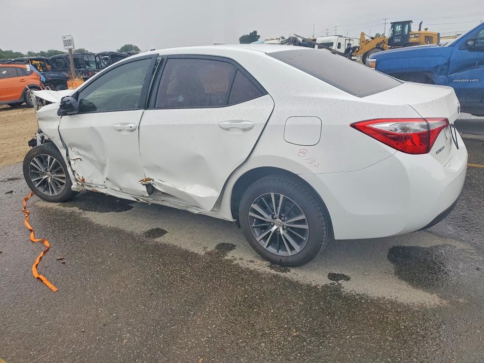 2016 TOYOTA COROLLA LE PLUS 2