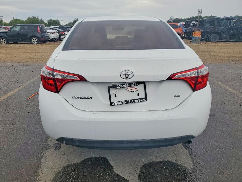 2016 TOYOTA COROLLA LE PLUS 6