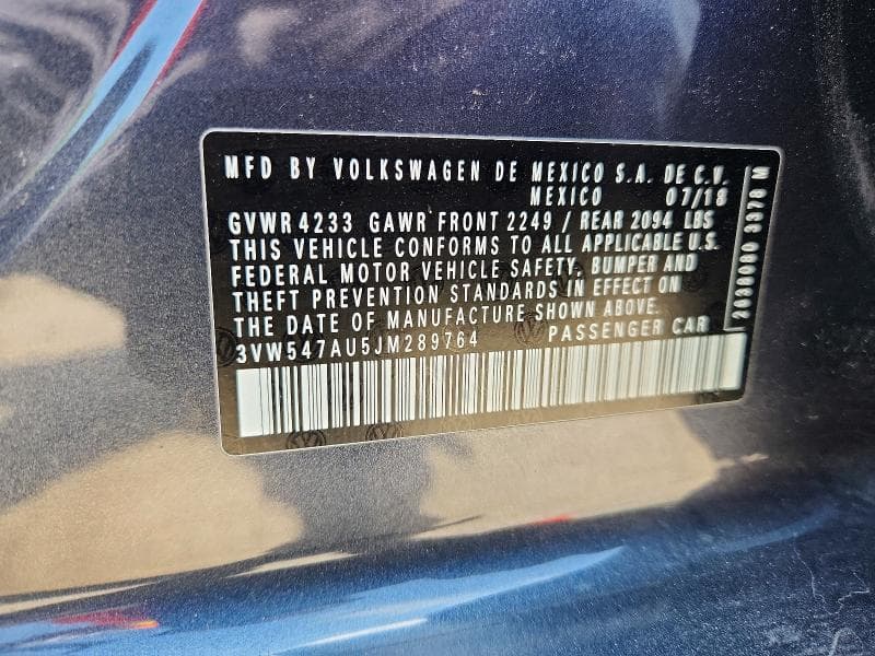2018 VOLKSWAGEN GTI S 12