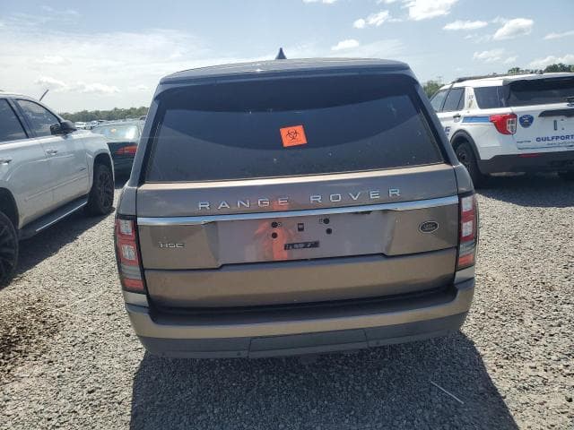 2017 LAND ROVER RANGE ROVER HSE HSE 6