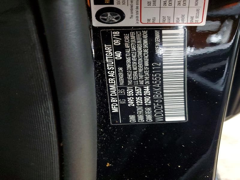 2019 MERCEDES-BENZ E 450 4MATIC 12