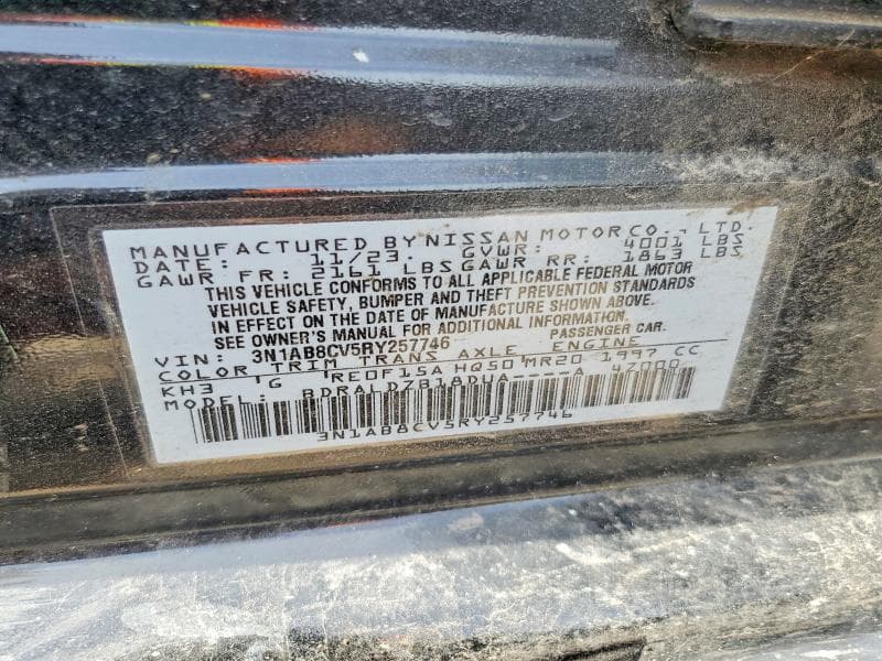 2024 NISSAN SENTRA SV 13