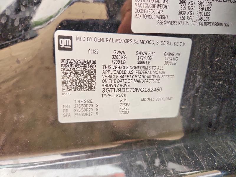 2022 GMC SIERRA LIMITED K1500 SLT 12