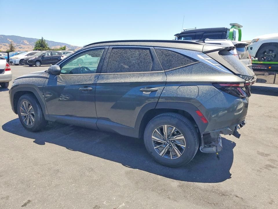 2022 HYUNDAI TUCSON BLUE 2