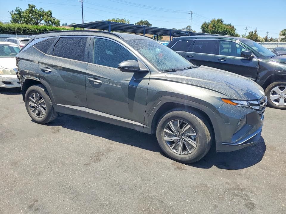 2022 HYUNDAI TUCSON BLUE 4