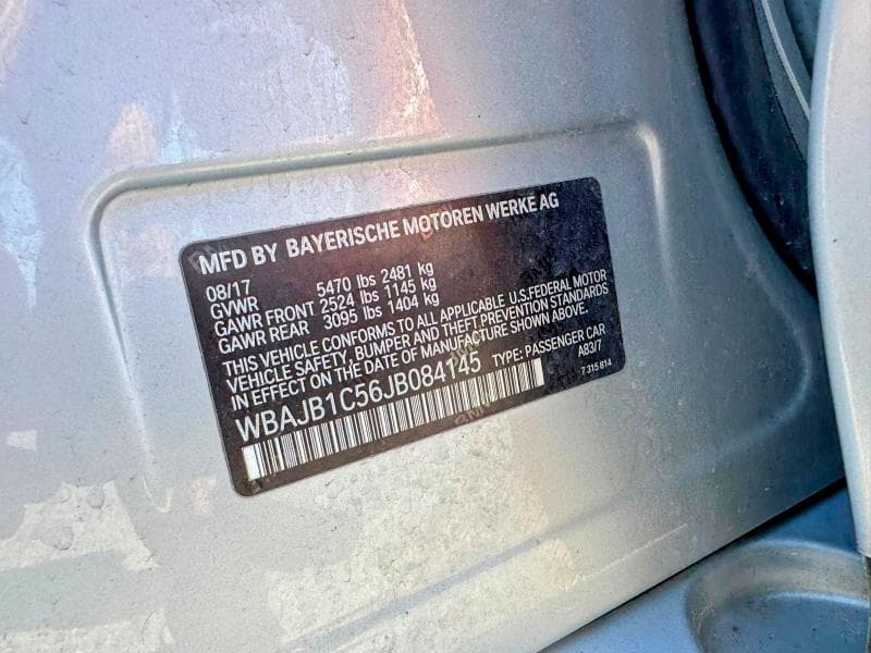 2018 BMW 530XE 10