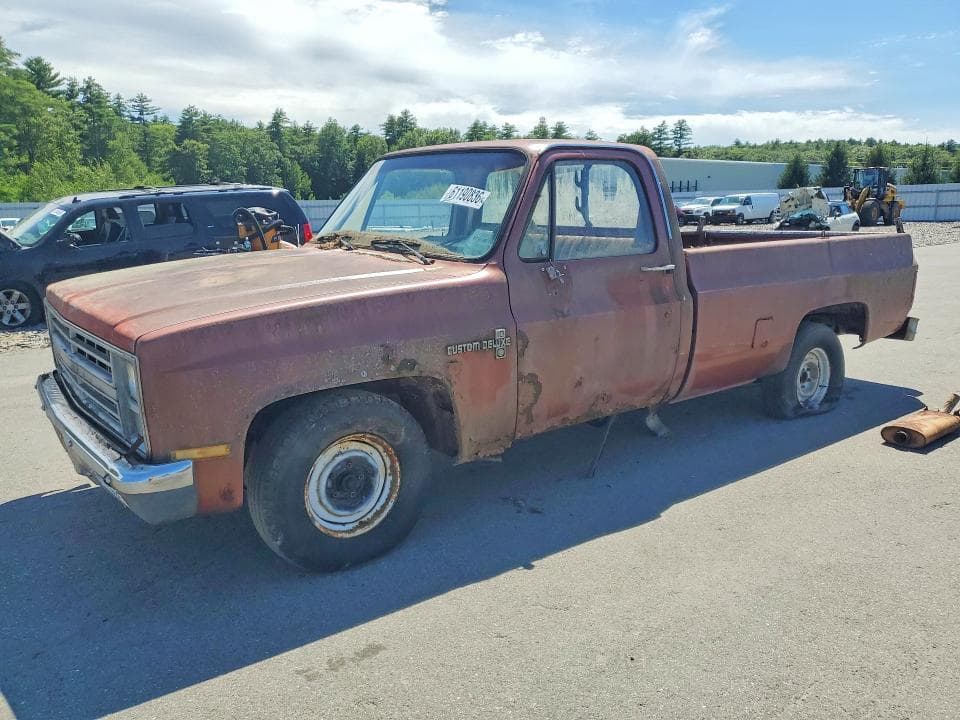 1986 CHEVROLET C10