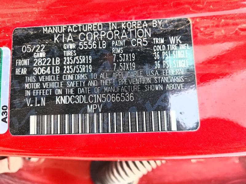 2022 KIA EV6 WIND 13