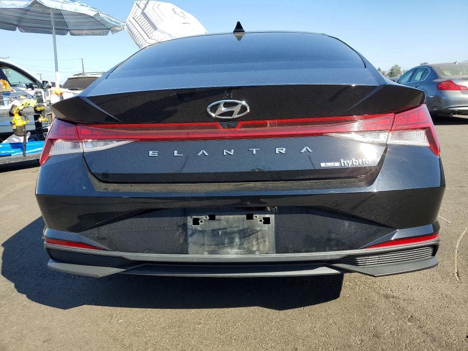 2022 HYUNDAI ELANTRA BLUE 6