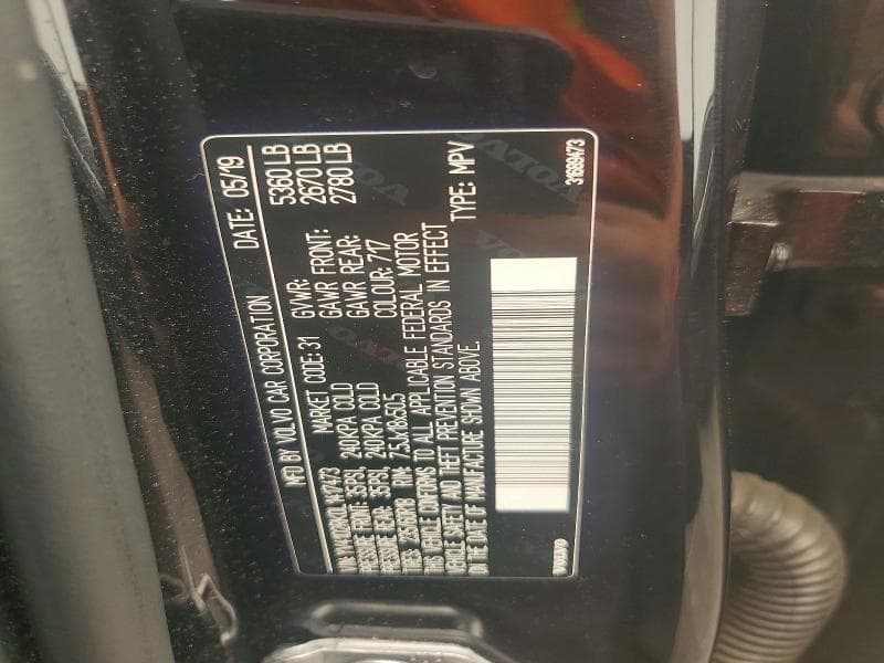 2020 VOLVO XC60 T5 MOMENTUM 13