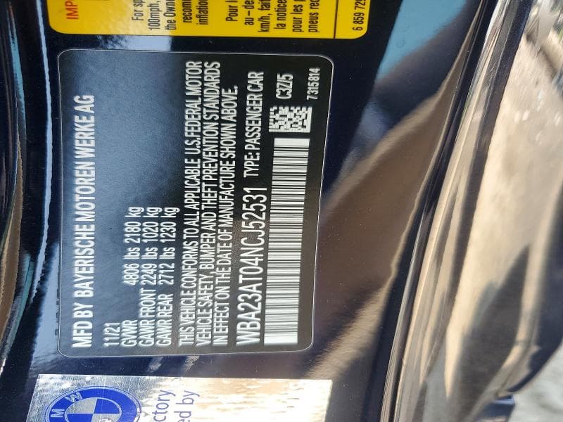 2022 BMW 430I 12