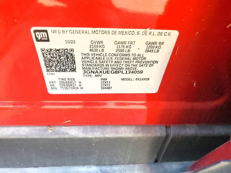 2023 CHEVROLET EQUINOX LT 13