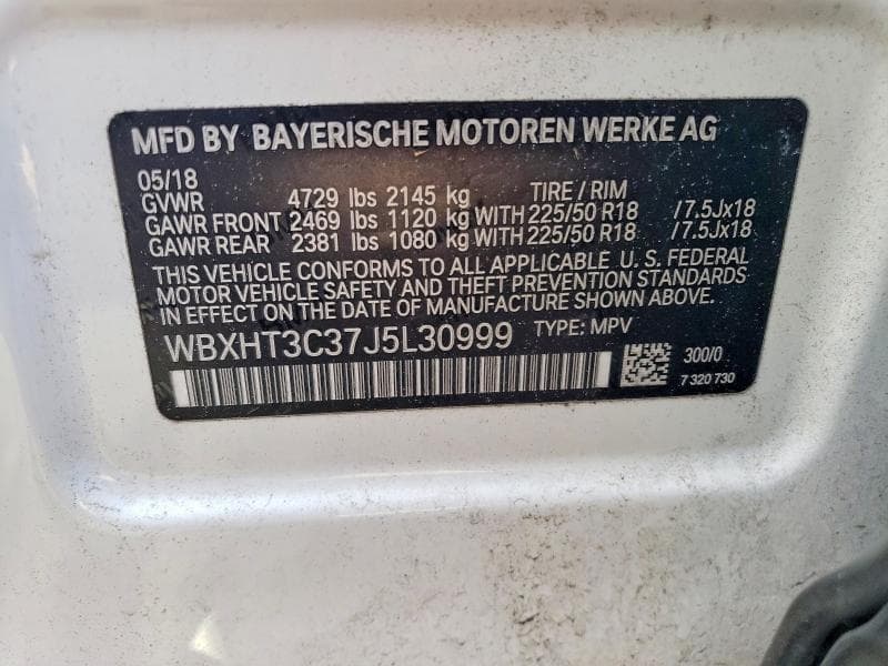 2018 BMW X1 XDRIVE28I 14