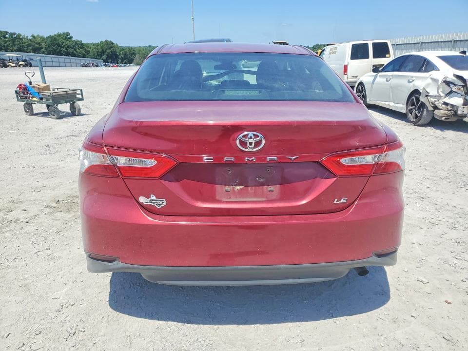 2018 TOYOTA CAMRY LE LE 6