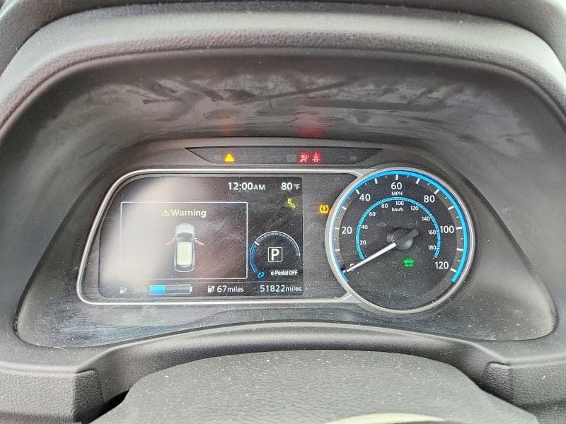 2021 NISSAN LEAF SV 9