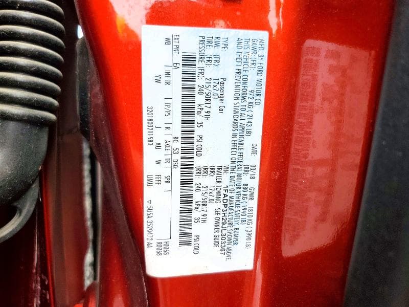 2018 FORD FOCUS SEL 13