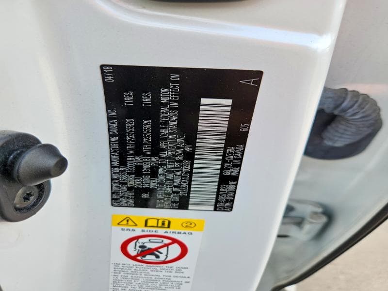 2018 LEXUS RX 350 BASE 14