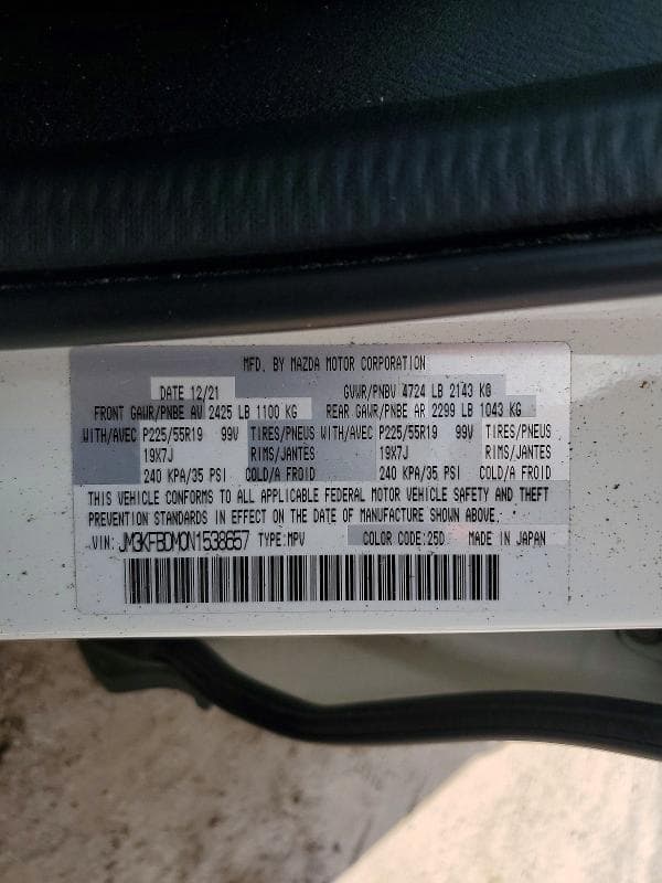 2022 MAZDA CX-5 PREMIUM PREMIUM 13
