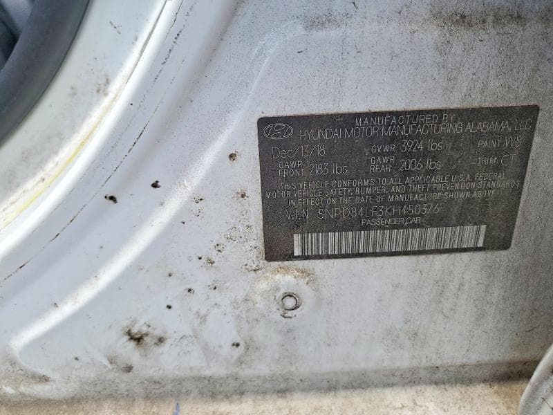 2019 HYUNDAI ELANTRA SEL 12