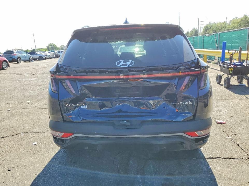 2022 HYUNDAI TUCSON BLUE 6