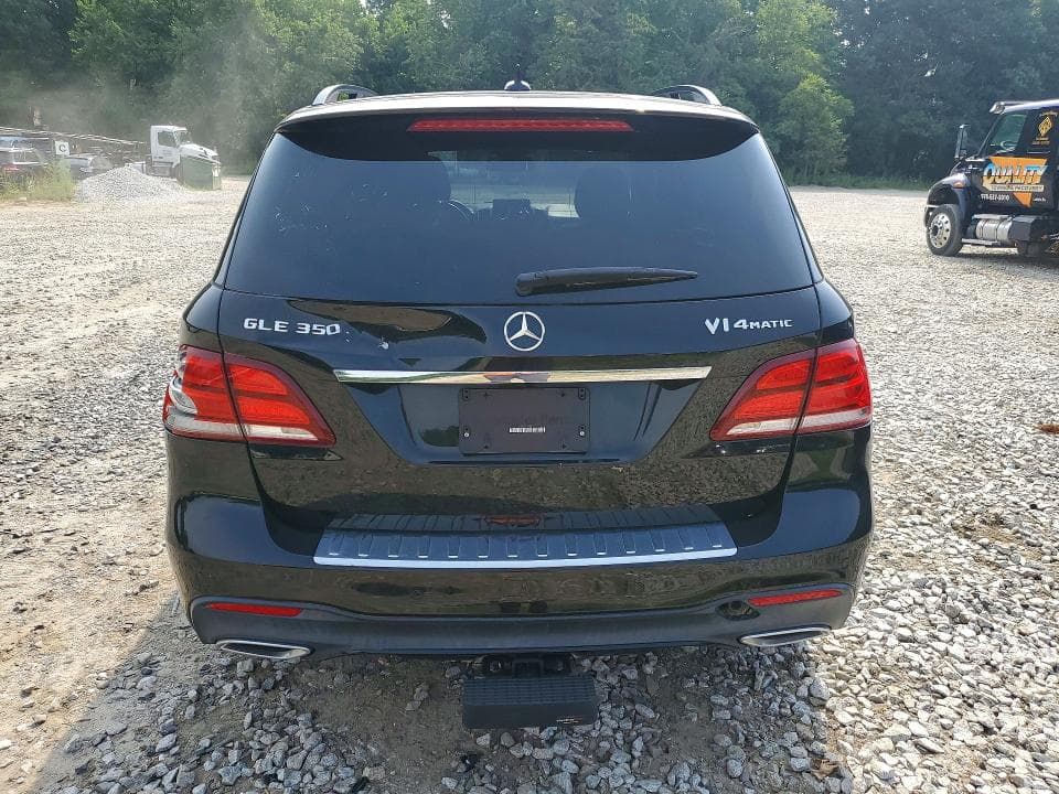 2018 MERCEDES-BENZ GLE 350 4MATIC 350 4MATIC 6
