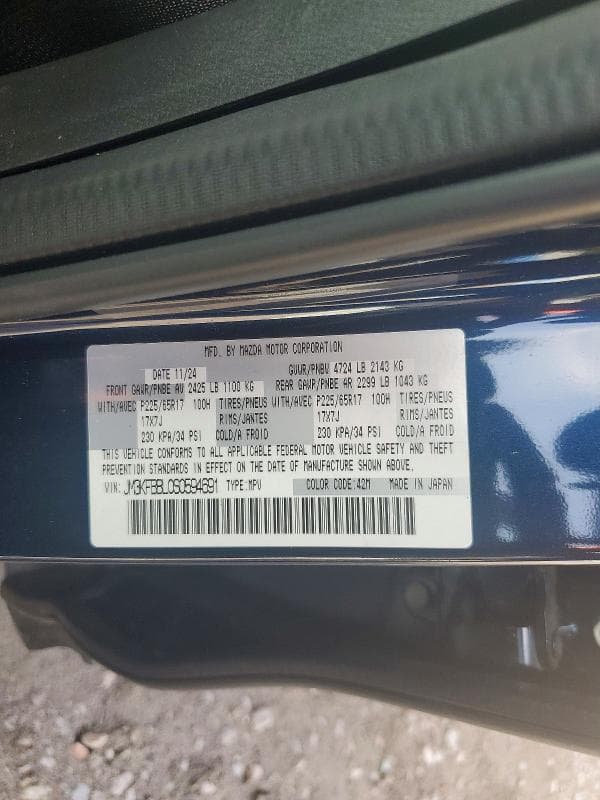 2025 MAZDA CX-5 SELECT 13