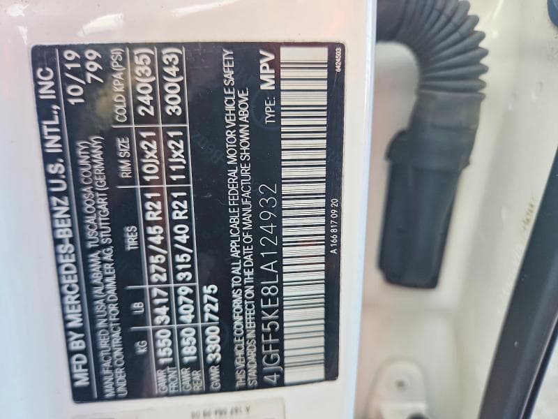 2020 MERCEDES-BENZ GLS 450 4MATIC 450 4MATIC 13