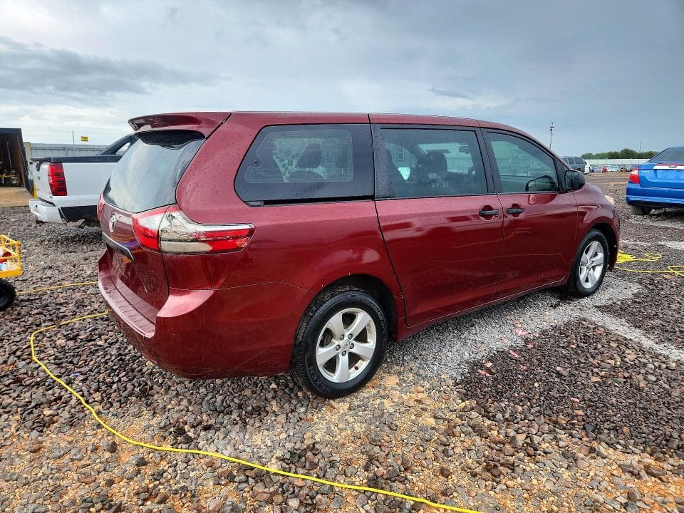 2017 TOYOTA SIENNA L 7-PASSENGER L 7-PASSENGER 3