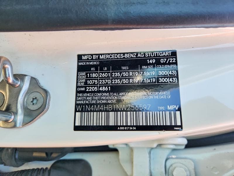 2022 MERCEDES-BENZ GLB 250 4MATIC 13