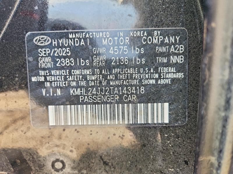 2026 HYUNDAI SONATA HYBRID BLUE 12