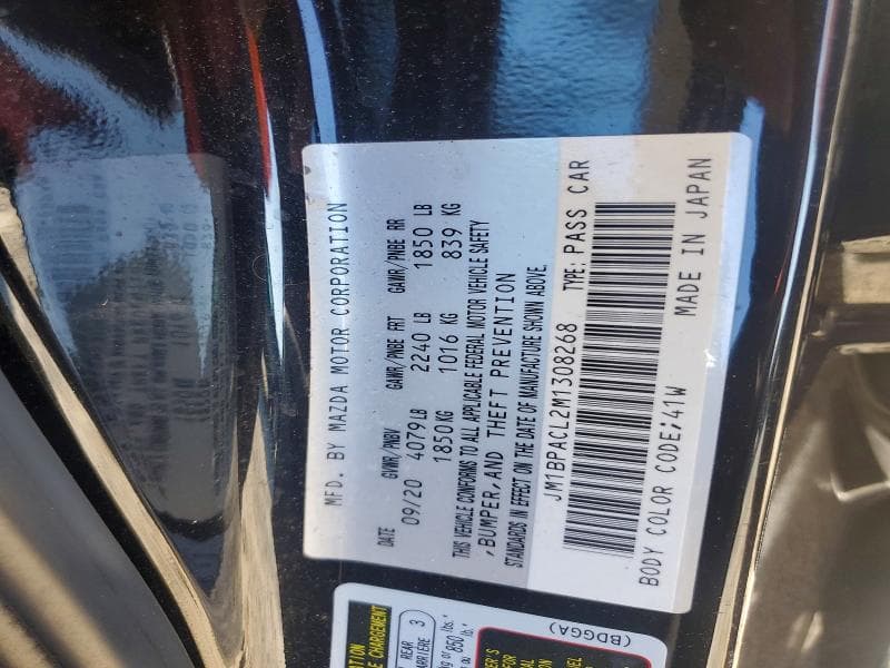 2021 MAZDA 3 PREFERRED 12
