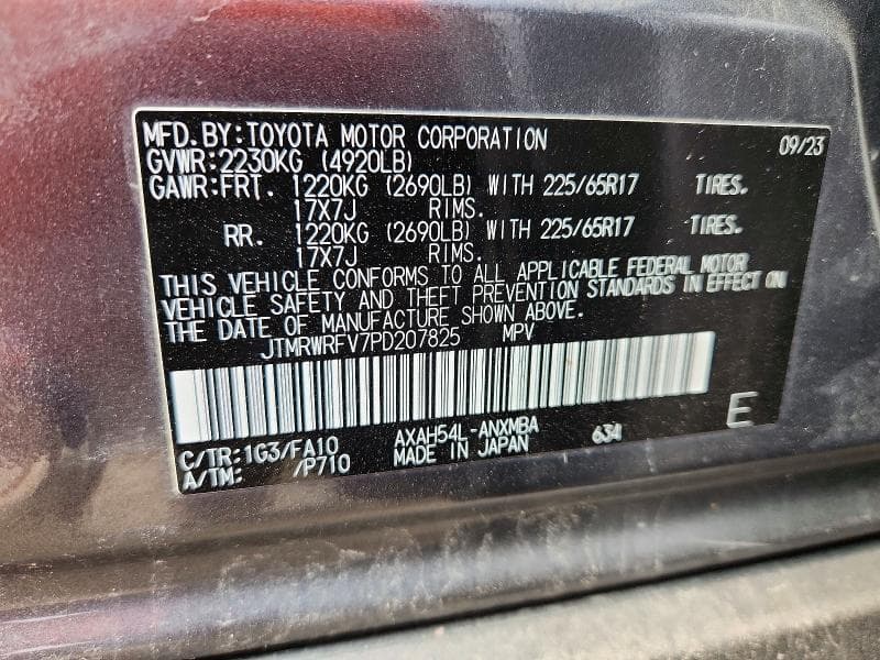 2023 TOYOTA RAV4 HYBRID XLE XLE 12