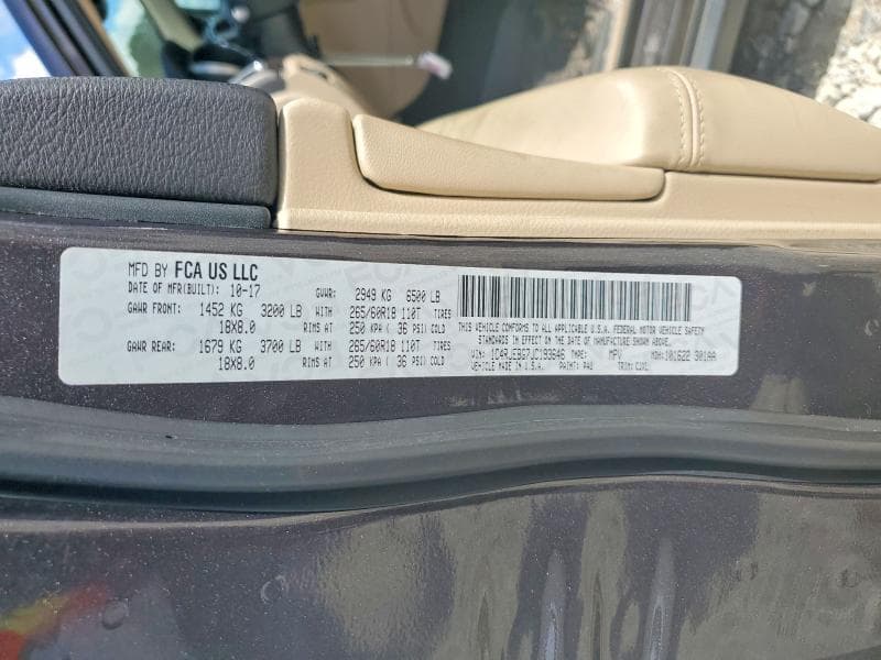 2018 JEEP GRAND CHEROKEE LIMITED LIMITED 13