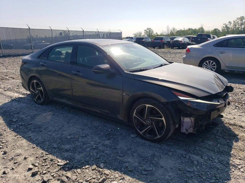 2022 HYUNDAI ELANTRA N LINE N LINE 4