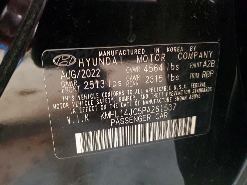 2023 HYUNDAI SONATA N LINE 12