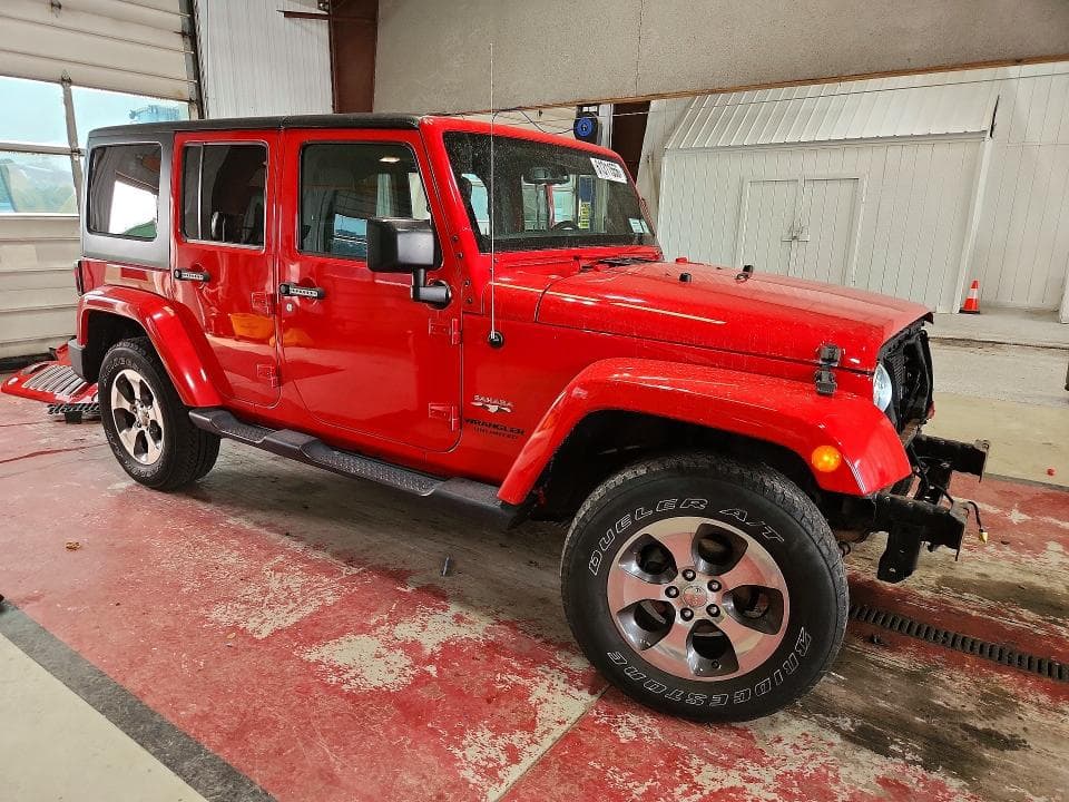 2017 JEEP WRANGLER UNLIMITED SAHARA 4