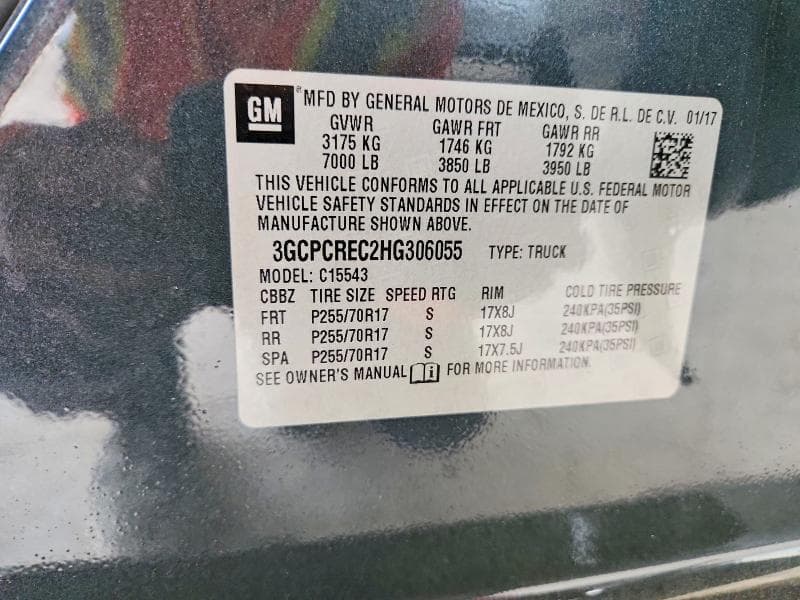 2017 CHEVROLET SILVERADO C1500 LT 13