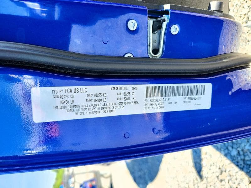 2019 DODGE CHARGER SCAT PACK 12