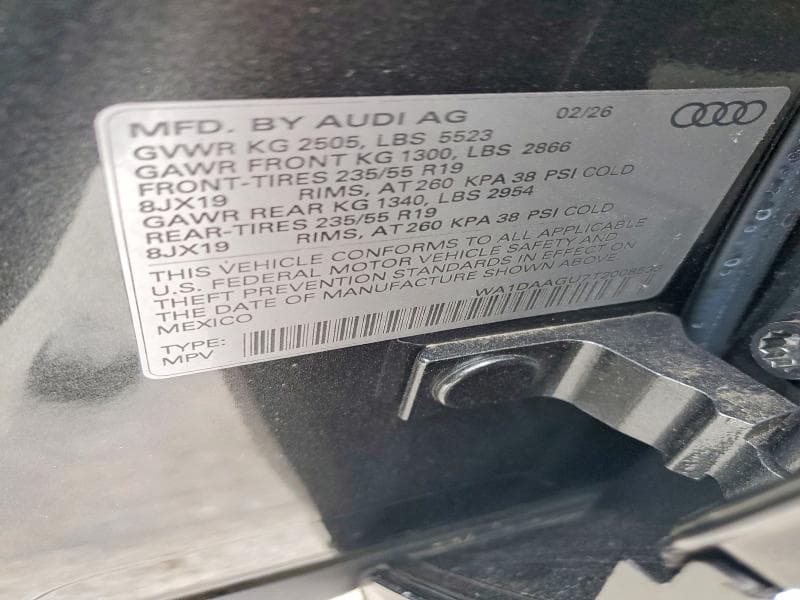 2026 AUDI Q5 SPORTBACK PREMIUM 13