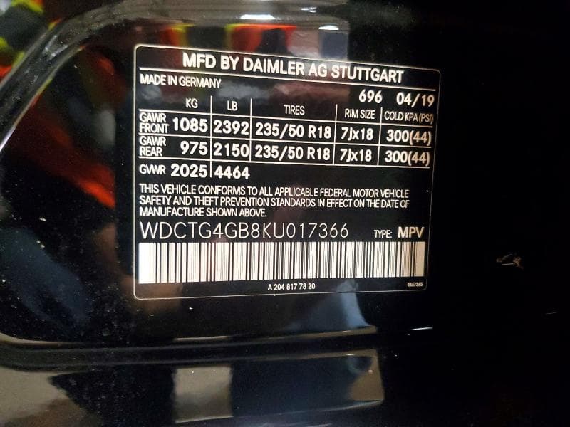2019 MERCEDES-BENZ GLA 250 4MATIC 13