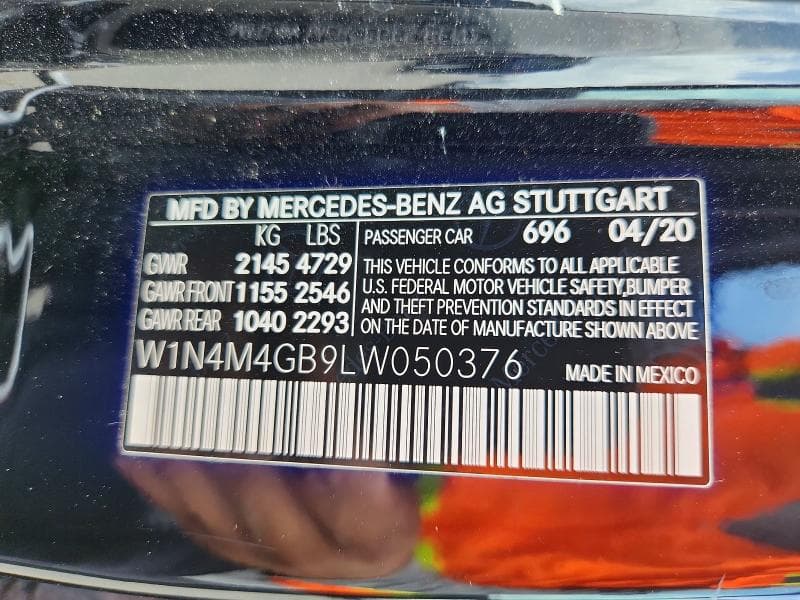 2020 MERCEDES-BENZ GLB 250 250 13