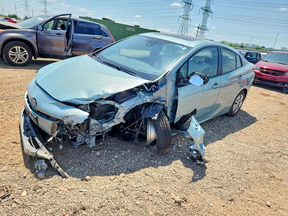 2017 TOYOTA PRIUS FOUR FOUR - 1