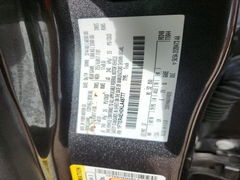 2019 FORD RANGER XL 12