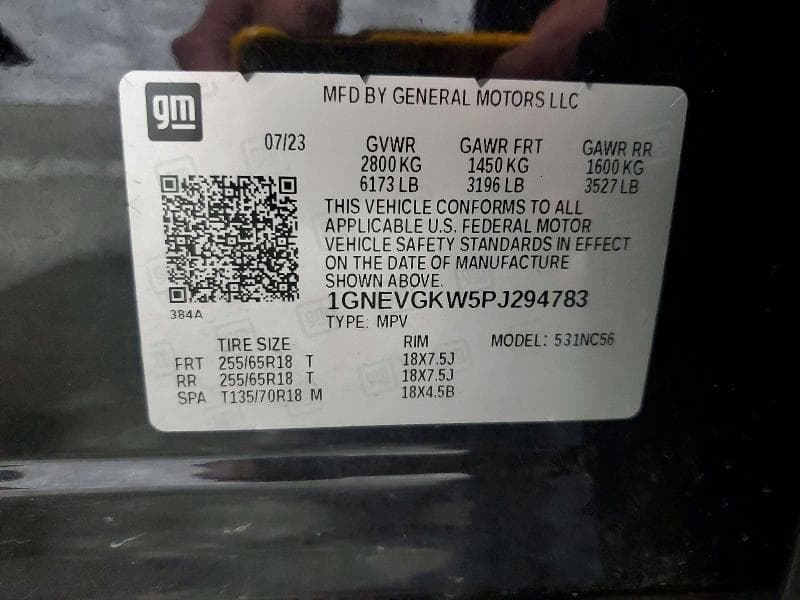 2023 CHEVROLET TRAVERSE LT 13