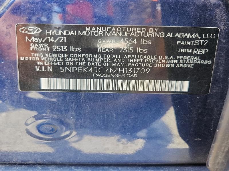 2021 HYUNDAI SONATA N LINE 12