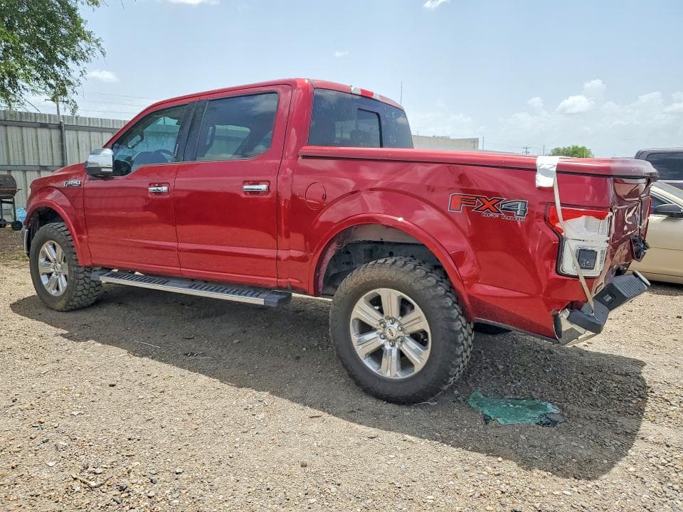 2018 FORD F150 SUPERCREW SUPERCREW 2
